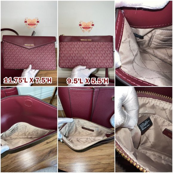 💜Michael Kors Leather Purse, Pouch & Envelope Clutch💜 - Picture 9 of 17